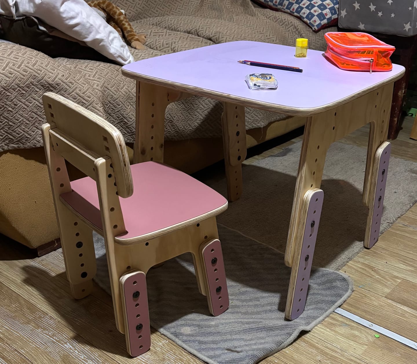 Customer photo review of Mesa Infantil Reni XL