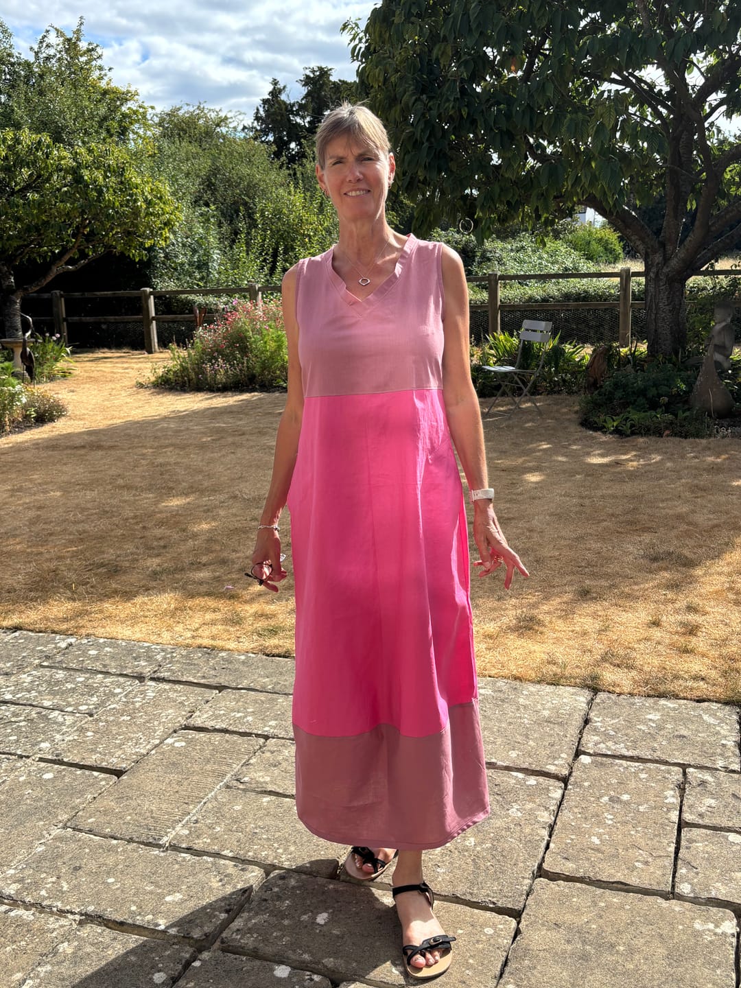 Customer photo review of Plain 100% Cotton Fabric