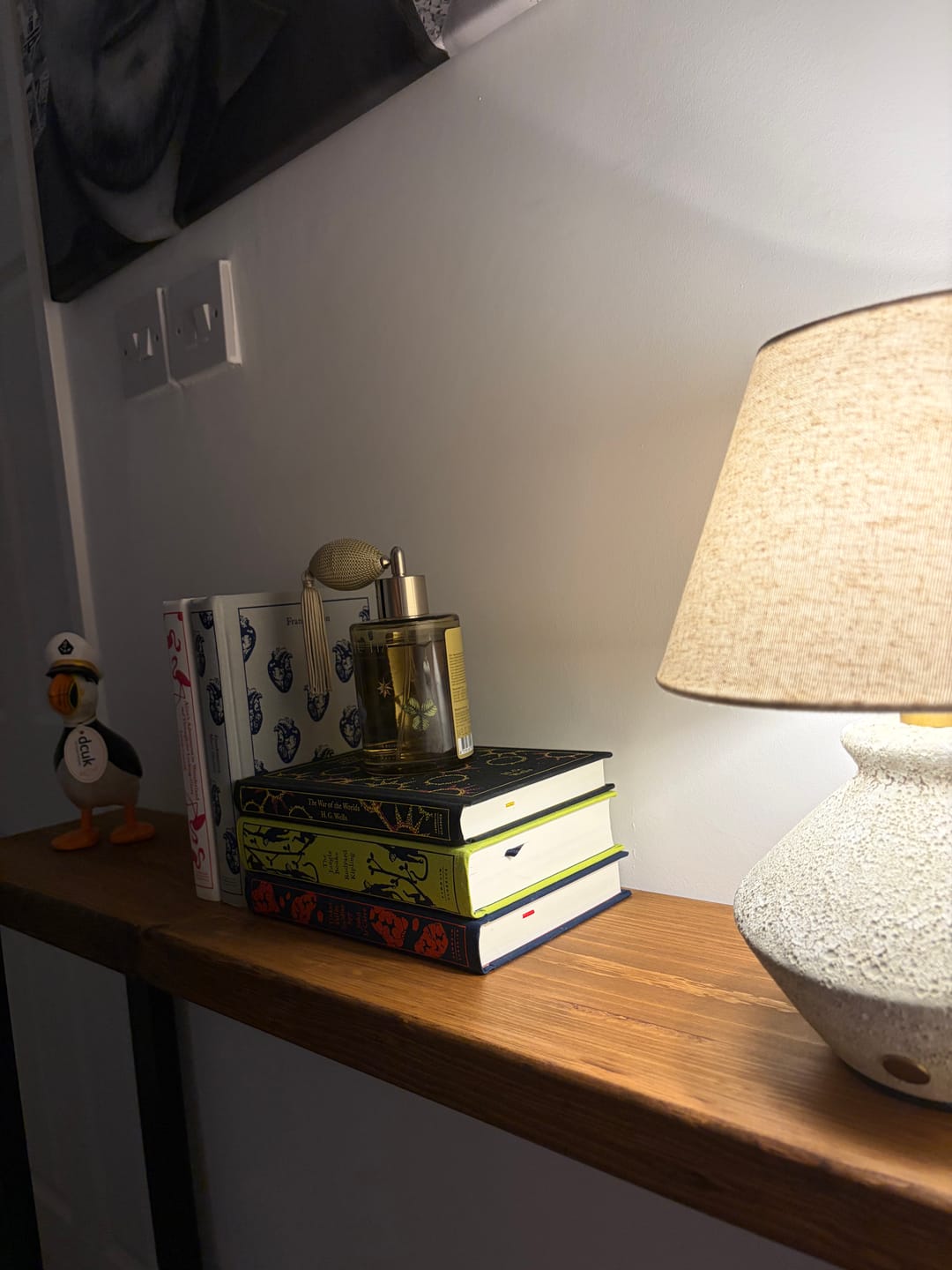 Customer photo review of Rustic Console Table  | 20cm Depth