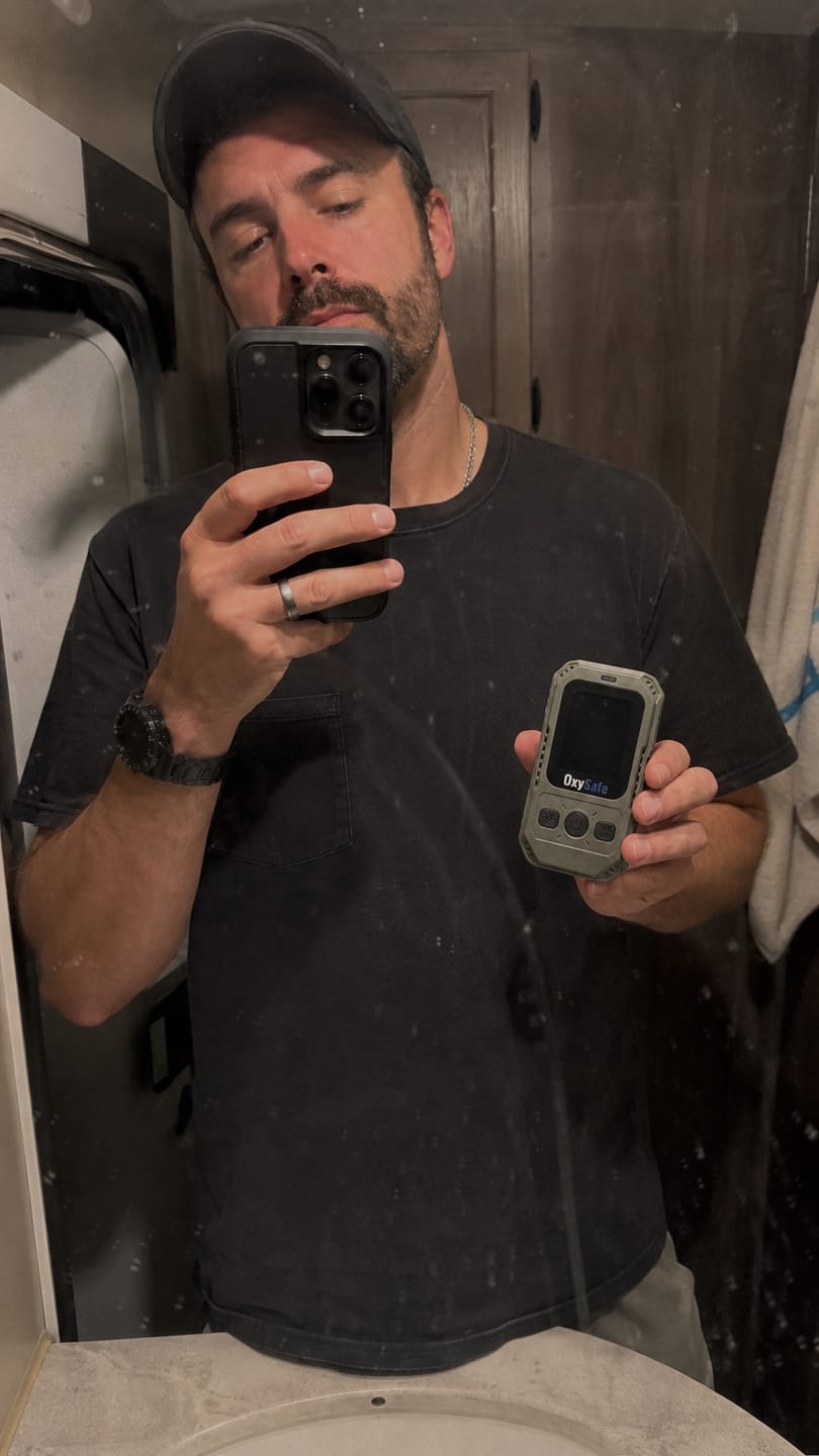 Customer photo review of OxySafe™ OffGrid RV & Motorhome CO Detector