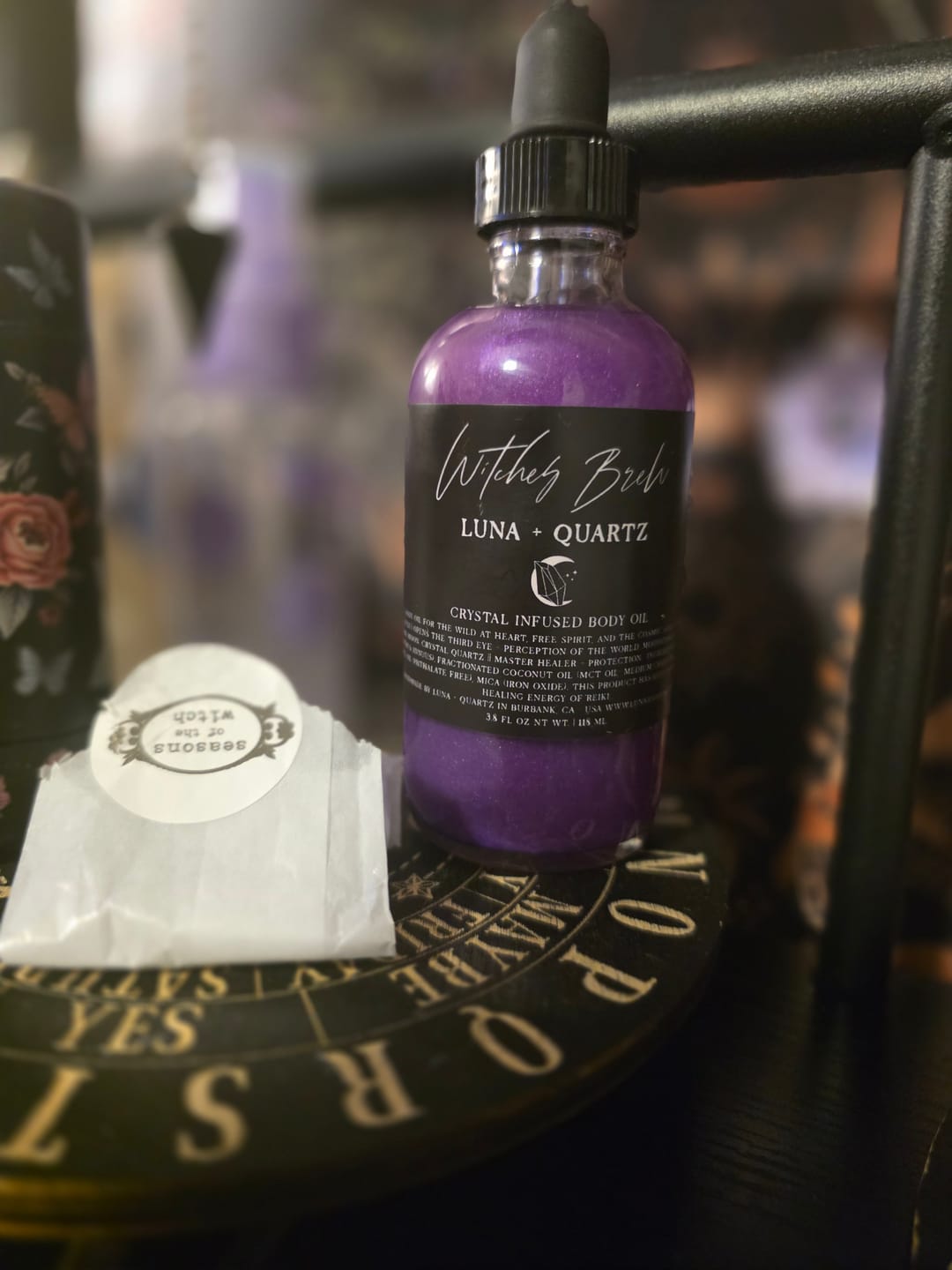 Customer photo review of Witches Brew Body Oil