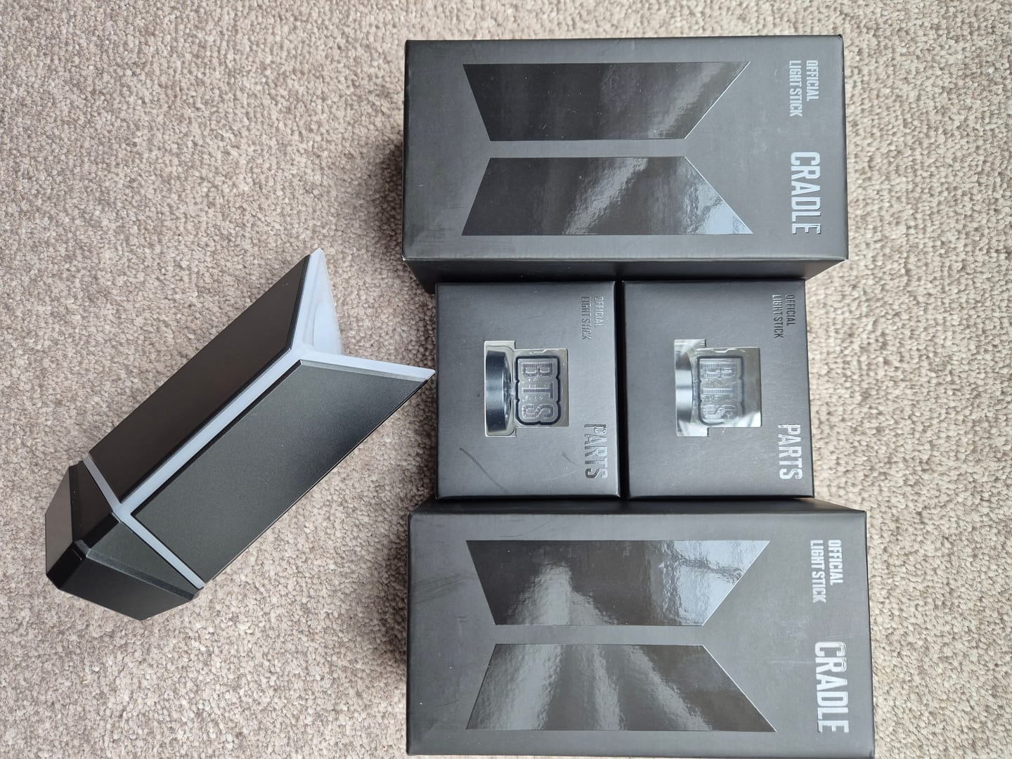 Customer photo review of BTS - OFFICIAL LIGHT STICK VER.4 PARTS BTS VER