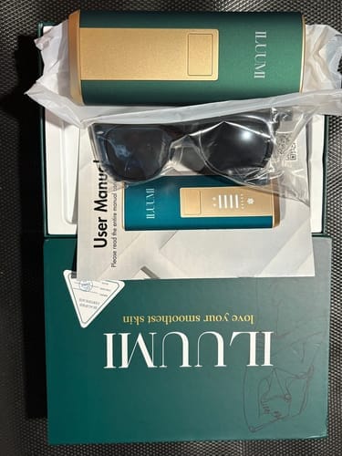 Customer photo review of Iluumi IPL Hair Removal Handset