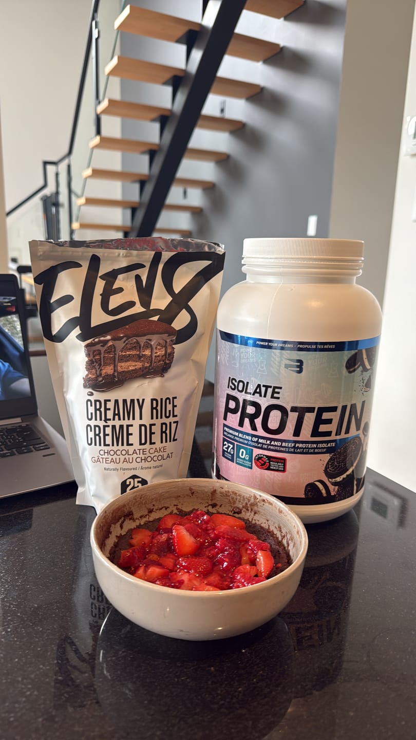 Customer photo review of Isolate Protein
