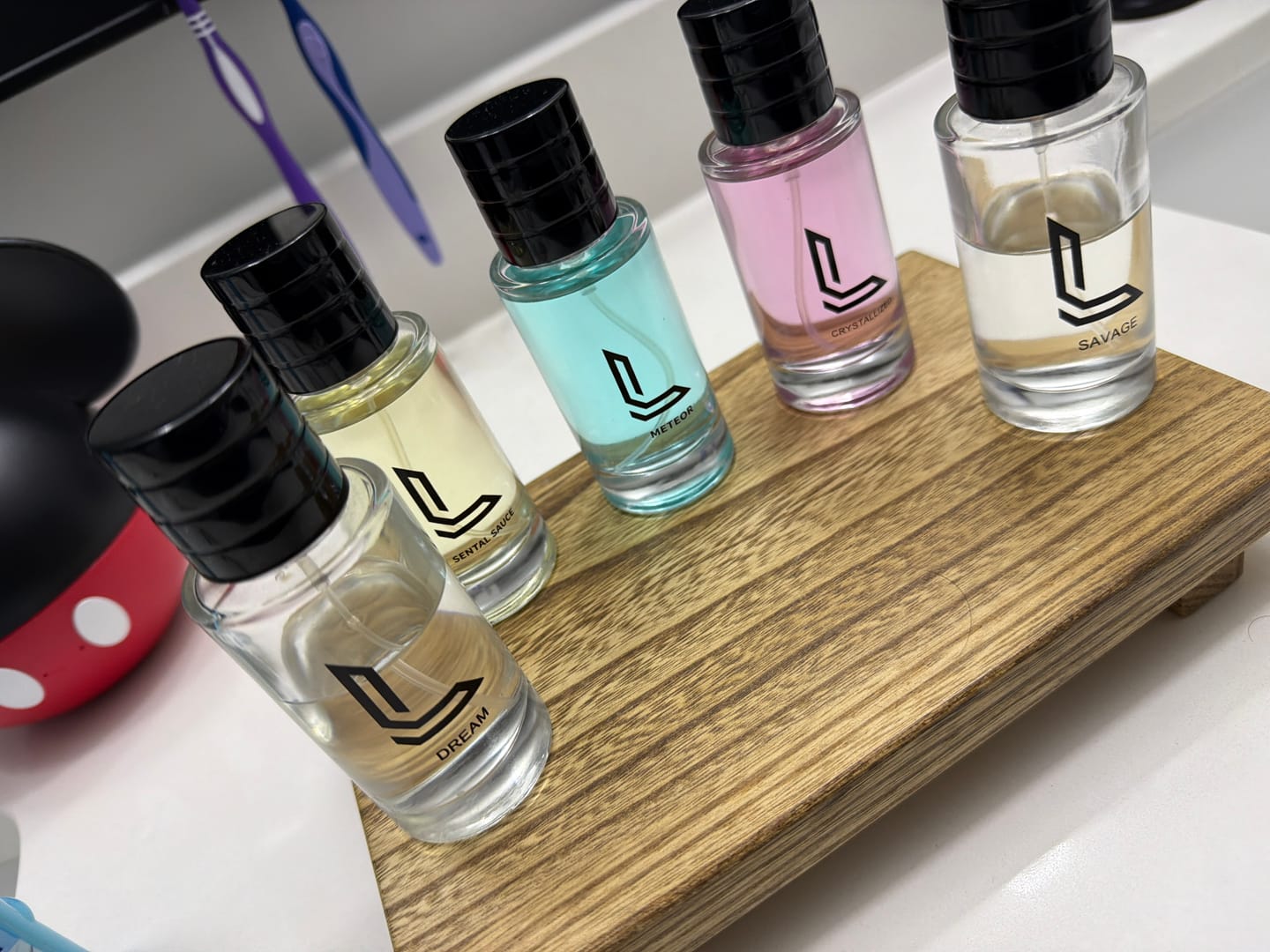 Customer photo review of crystallized