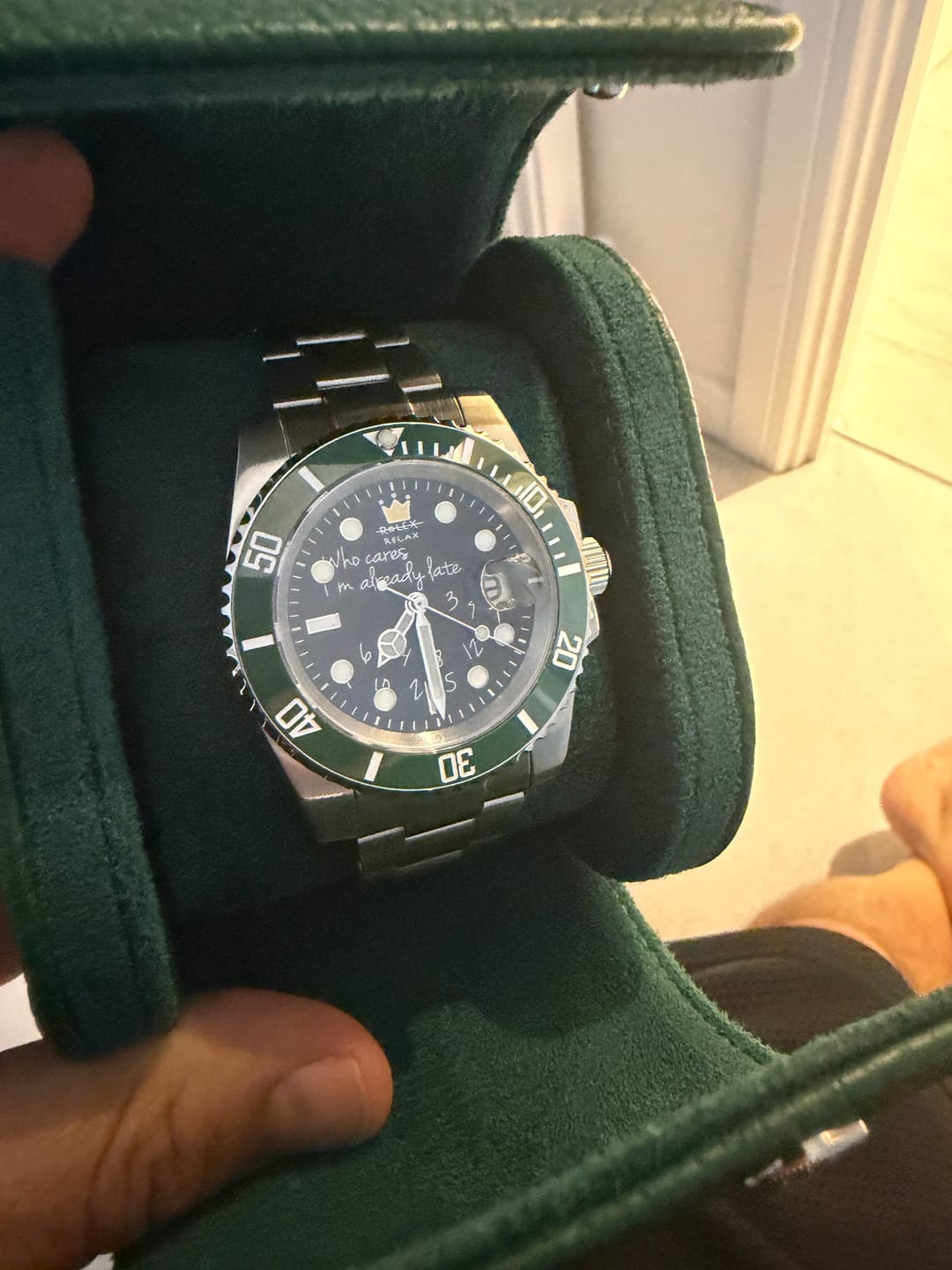 Customer photo review of HYDROCORE CLASSIC WATCH