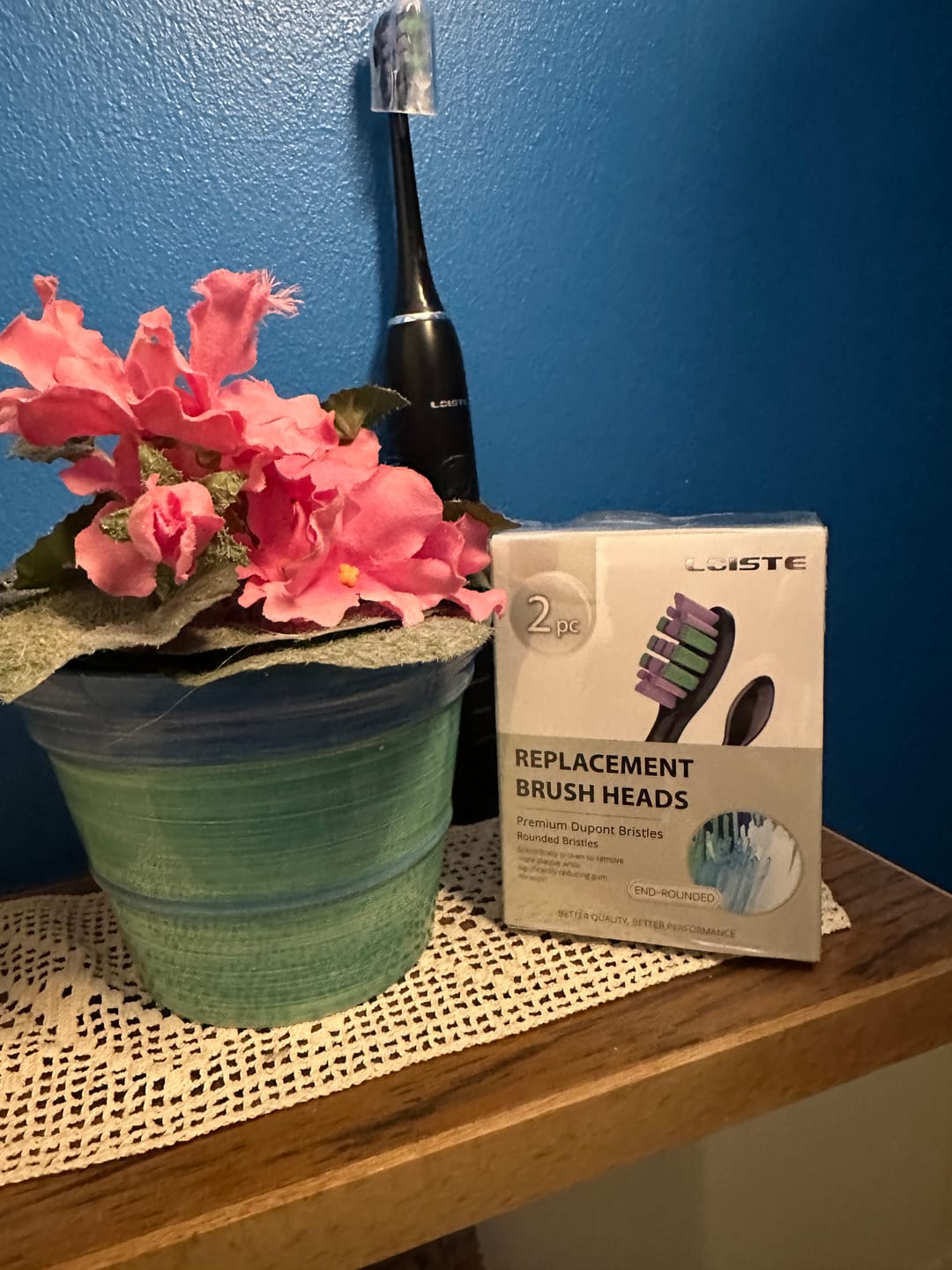 Customer photo review of Loiste borsthuvuden (2 st.)