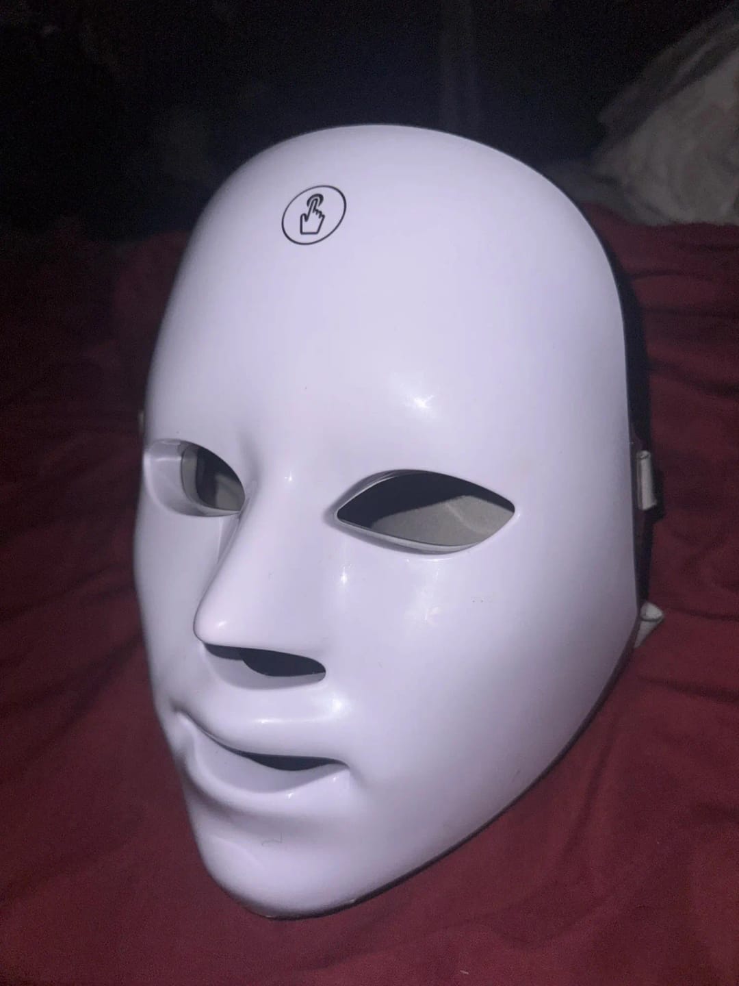 Customer photo review of Máscara facial LED