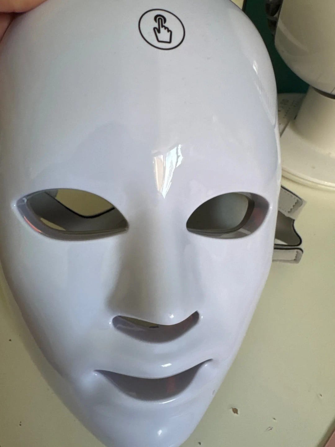 Customer photo review of Máscara facial LED