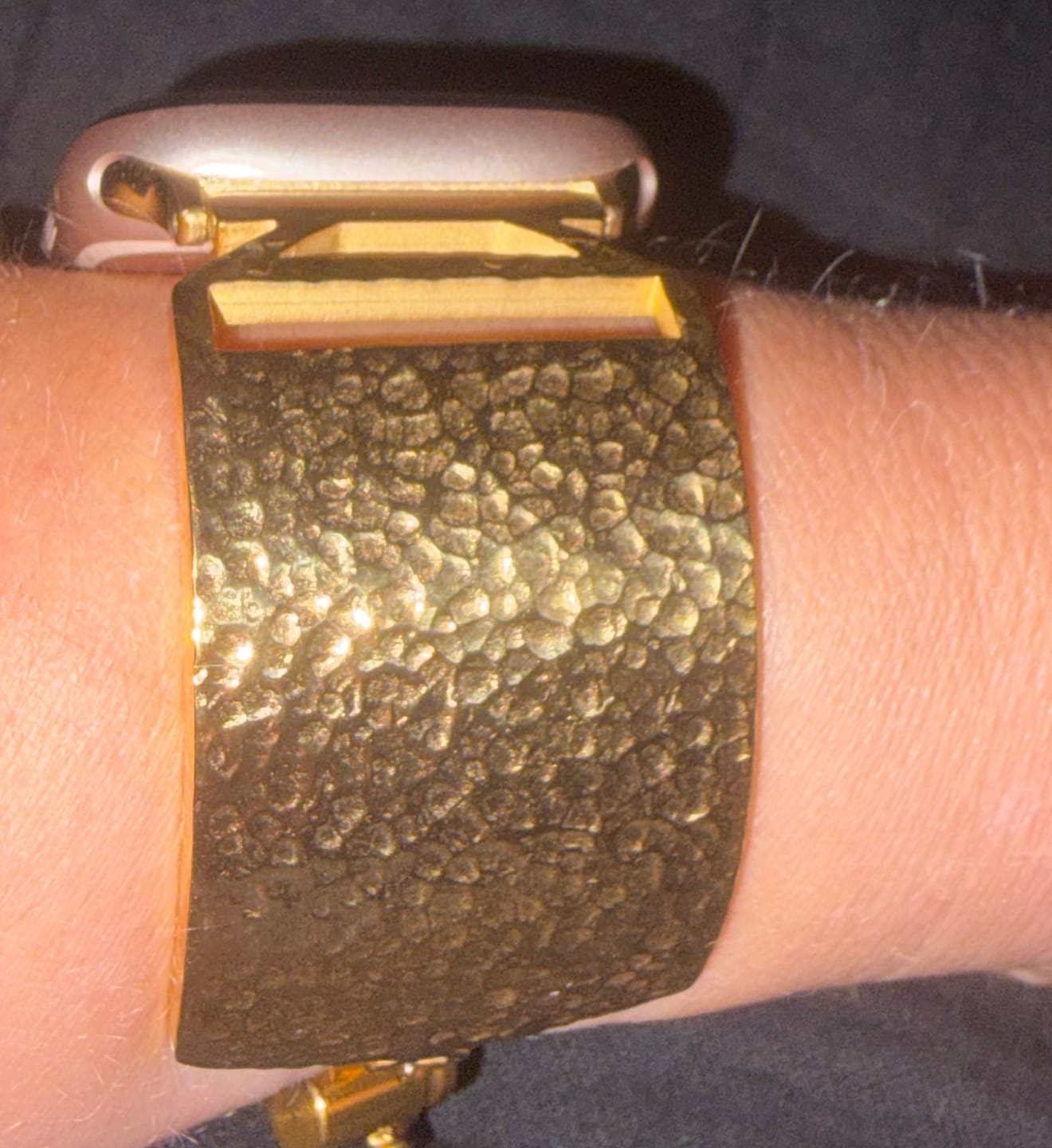Customer photo review of Goddess of Strength Watch Band for Apple Watch