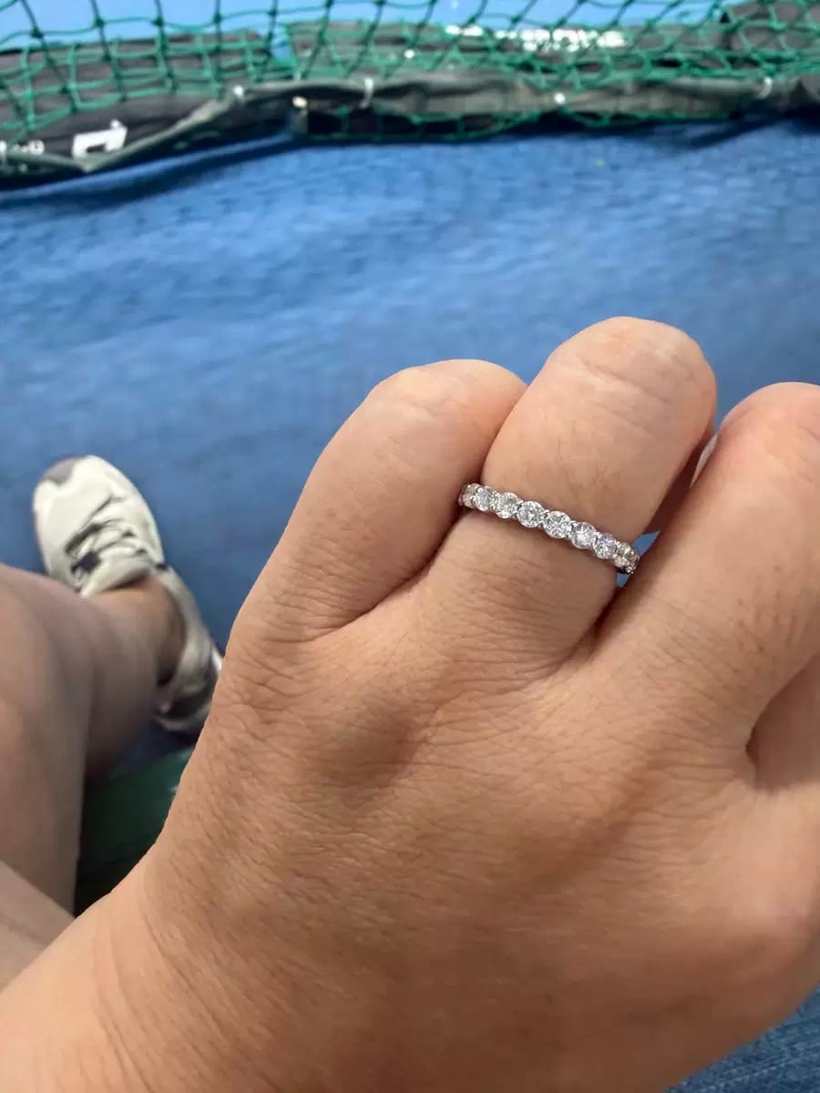 Customer photo review of Eternelle Ring