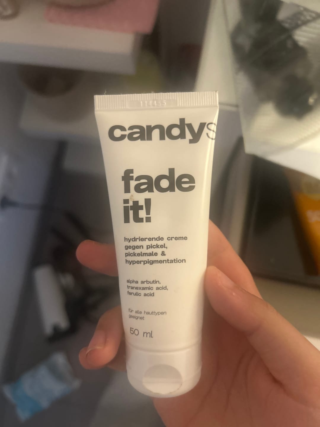 Customer photo review of Fade It! - Creme