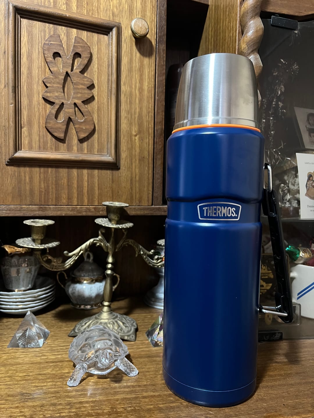 Customer photo review of TERMO LIQUIDO ACERO INOX KING 2L MATT NAVY
