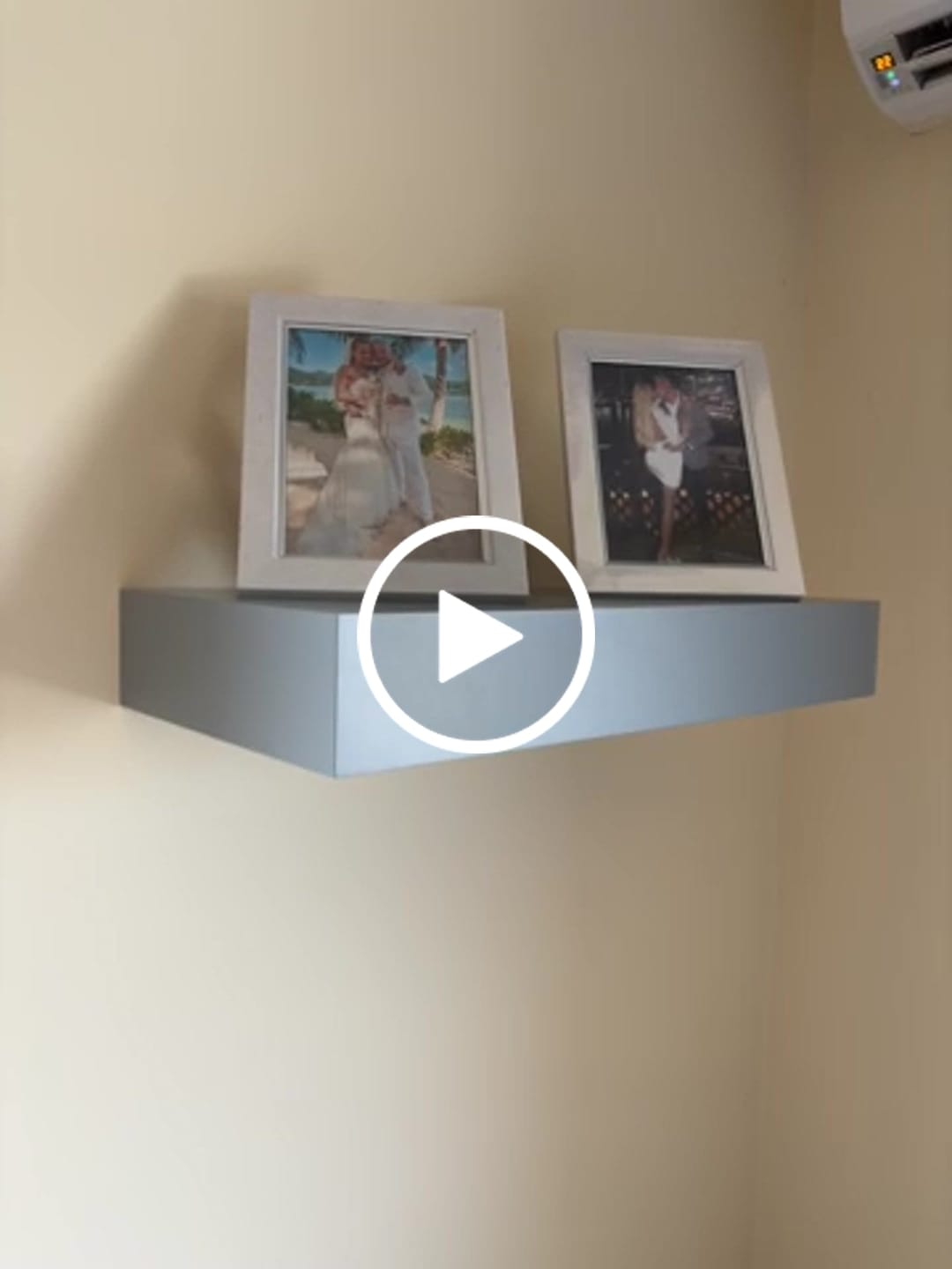 Customer video review of Wall Shelf with Secret Compartment and RFID Lock A12
