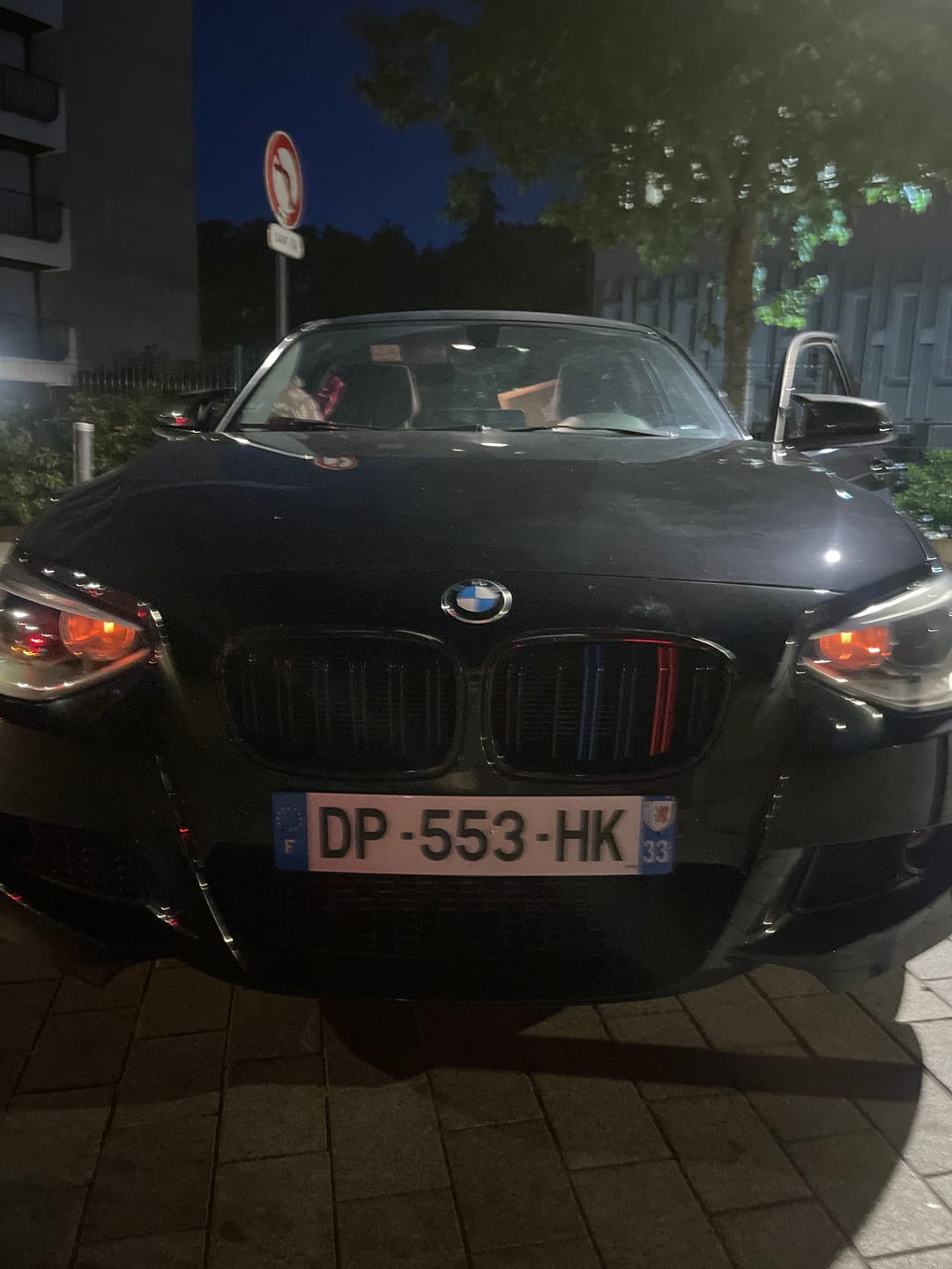 Customer photo review of Plaque auto plexiglass homologuée