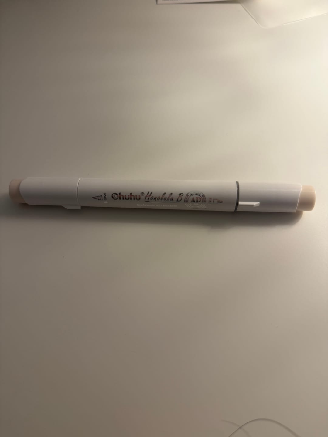 Customer photo review of Ohuhu Honolulu B E020 / YR05 Individual Marker, Brush & Fine