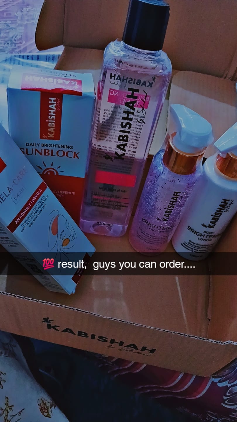 Customer photo review of Flawless Glow Kit