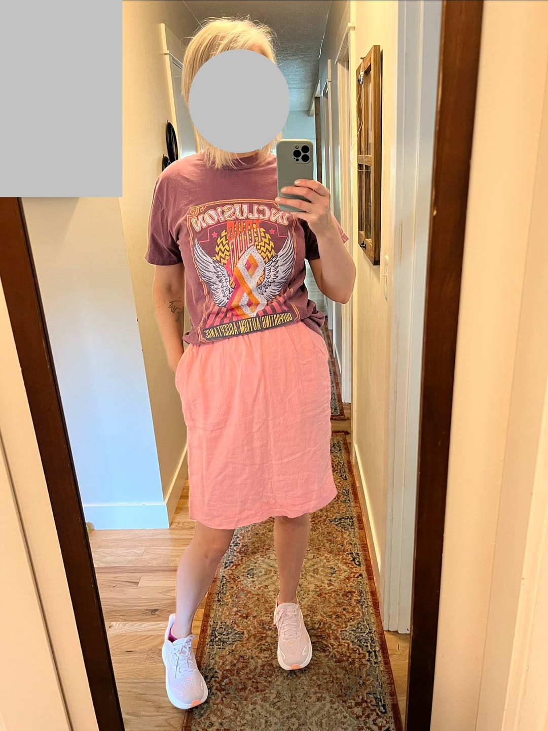 Customer photo review of Inclusion Tour Comfort Colors T-Shirt