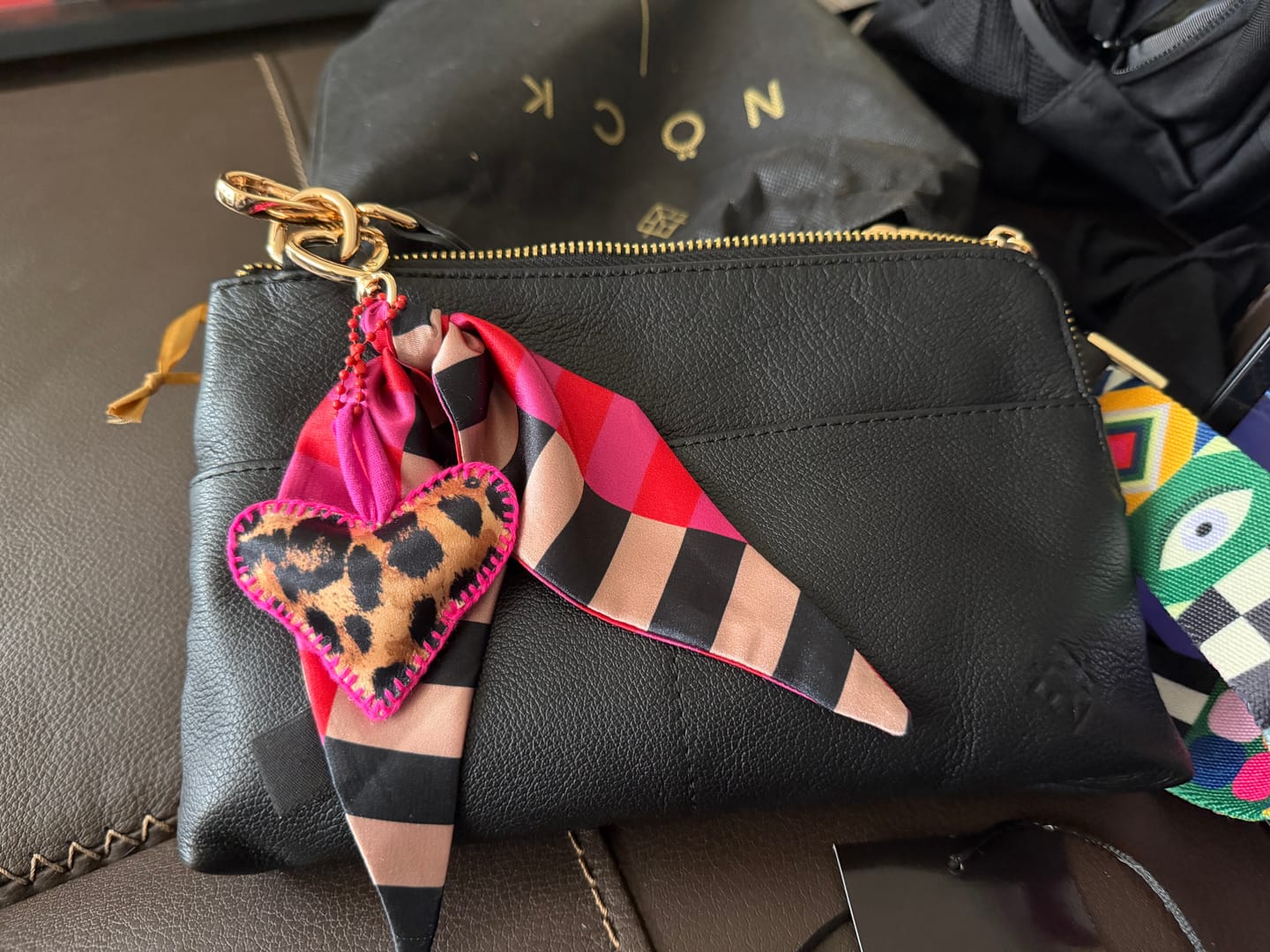 Customer photo review of Charm Corazón Animal Print