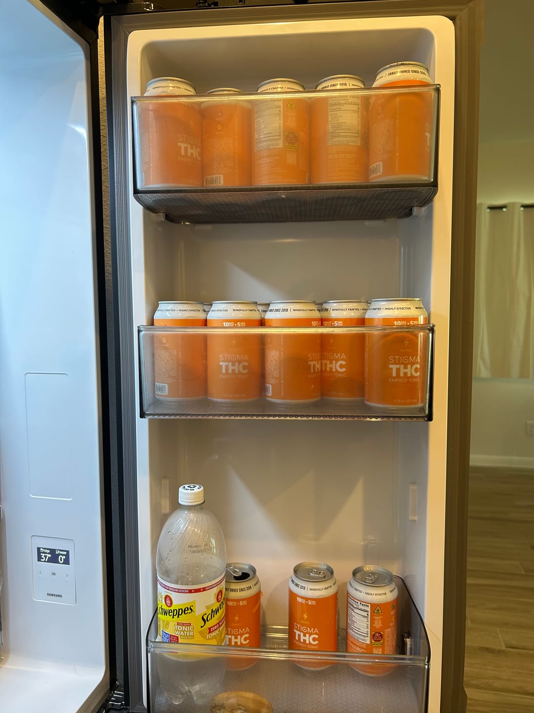 Customer photo review of 10mg THC Energy Tonic (12oz)