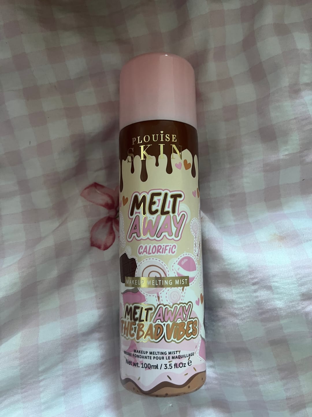 Customer photo review of Make It Melt Makeup Remover Mist