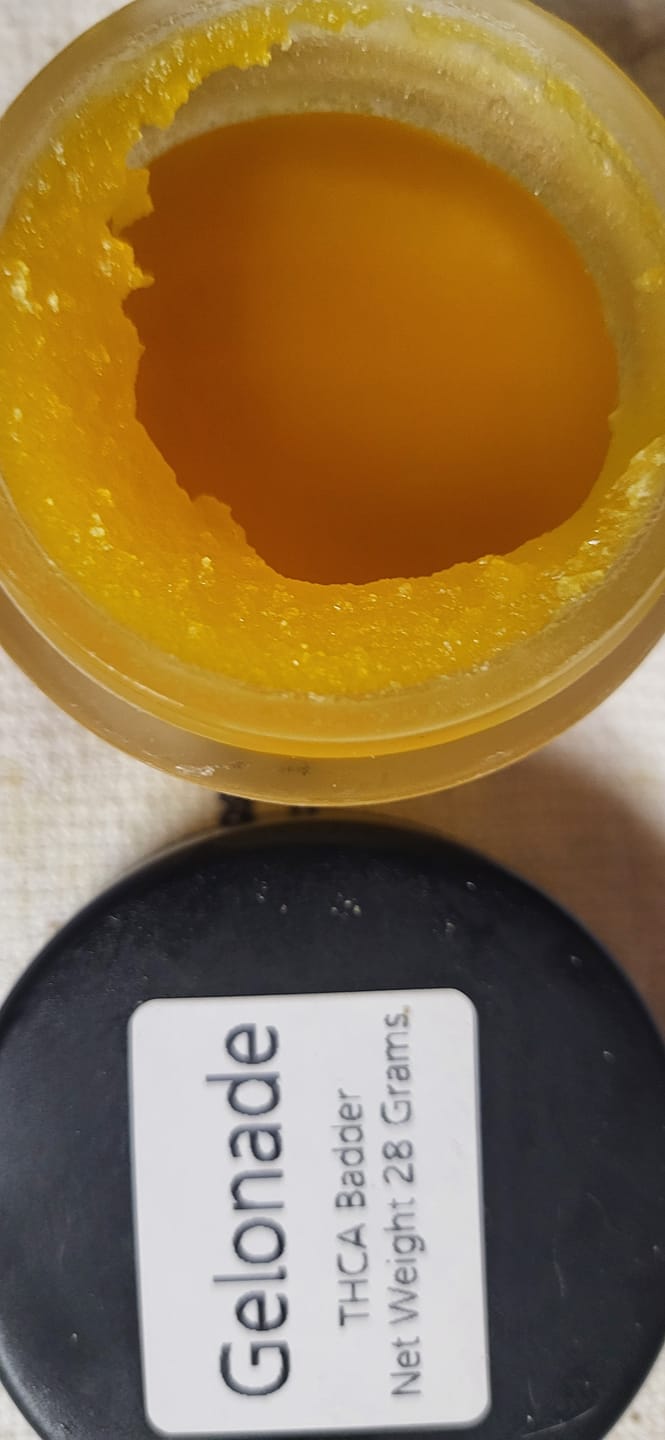Customer photo review of Gelonade | THCA Badder