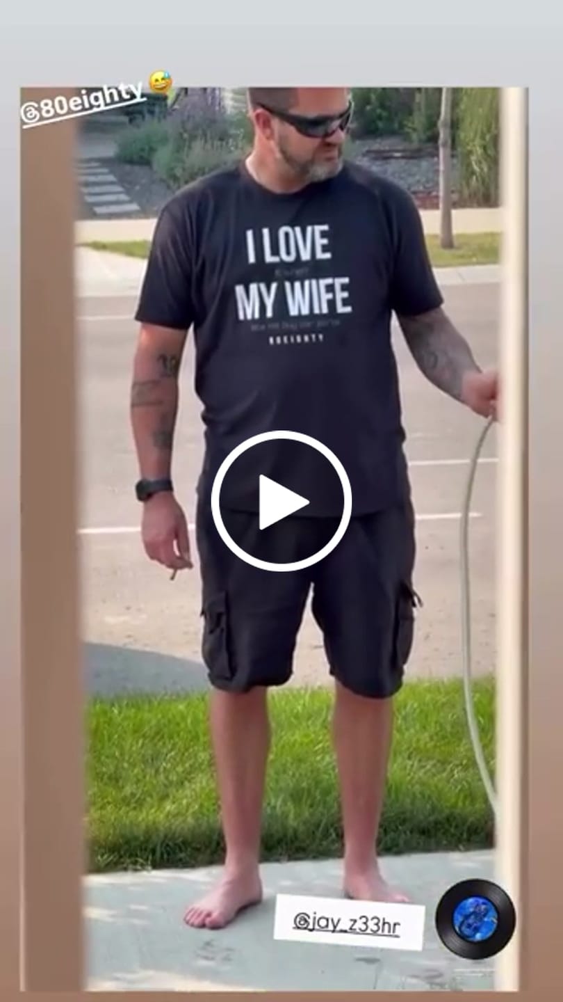 Customer video review of 80Eighty® Love My Wife Shirt