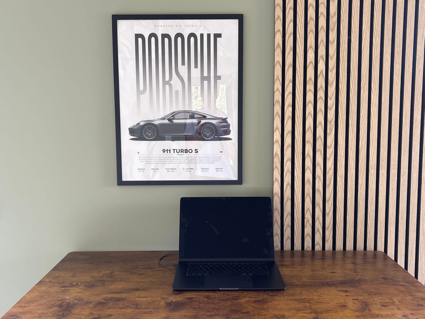 Customer photo review of Custom Car Poster – Personalized Automotive Wall Art
