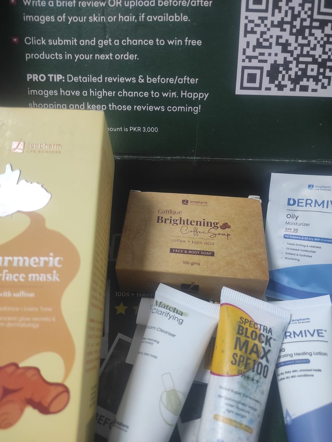 Customer photo review of Brightening Coffee Soap