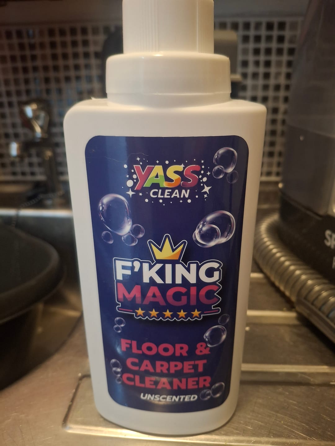 Customer photo review of F'King Magic Floor Cleaner