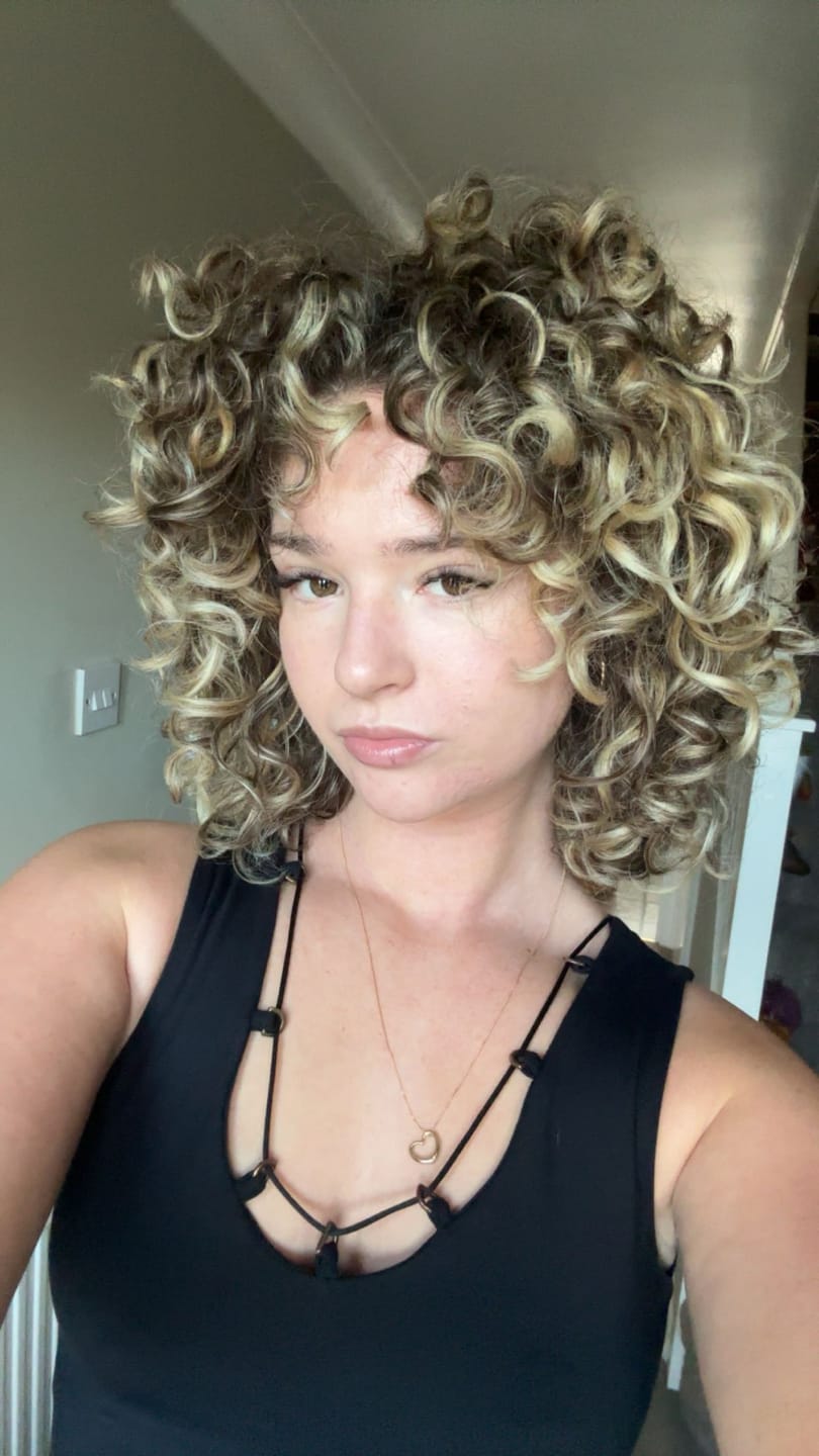 Customer photo review of Cee Cee Hair Repair Mask
