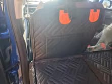 Customer photo review of Happy Hound - Back Seat Dog Cover 50% OFF NOW 🔥