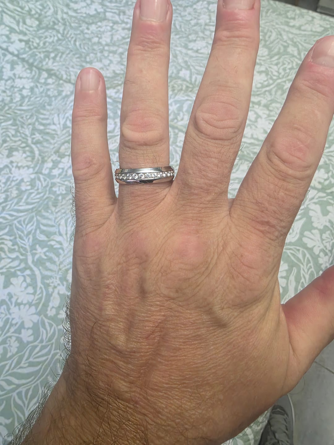 Customer photo review of Classic Diamond Ring