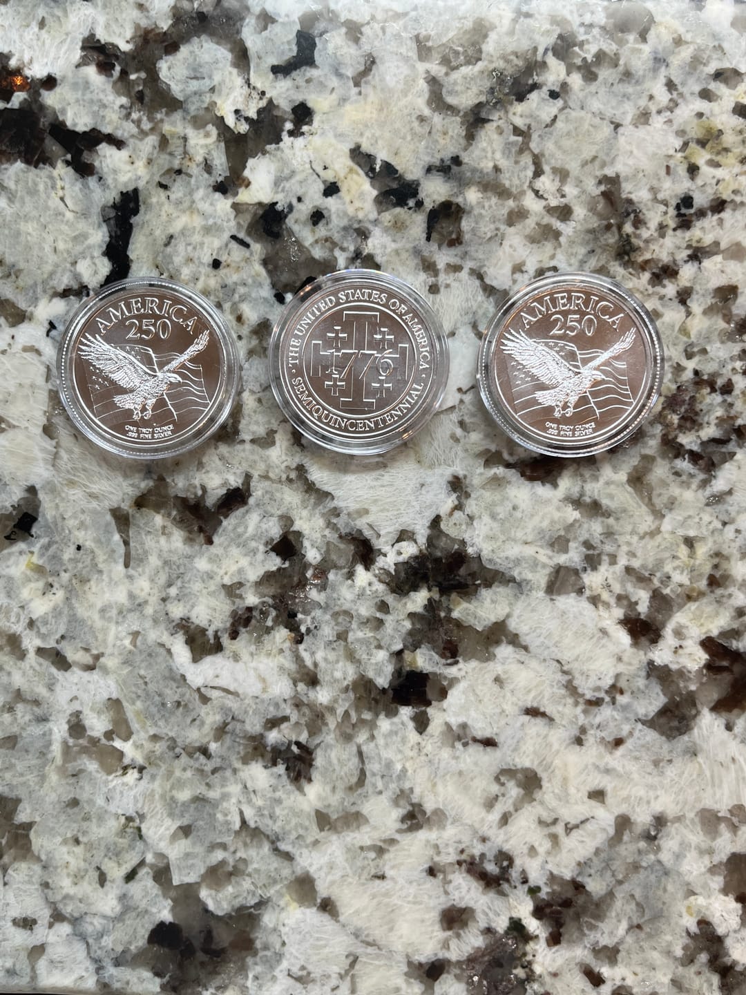 Customer photo review of America's 250 Limited Edition Fundraiser Silver Coin