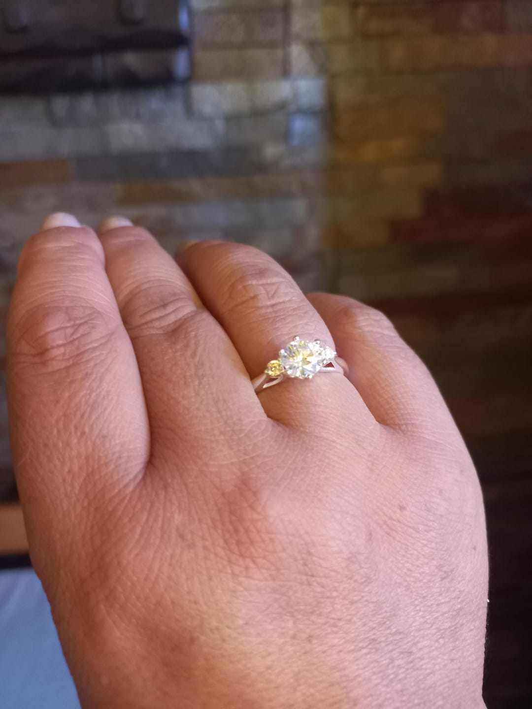 Reseña de Karina S. sobre Anillo Solitario Moissanita