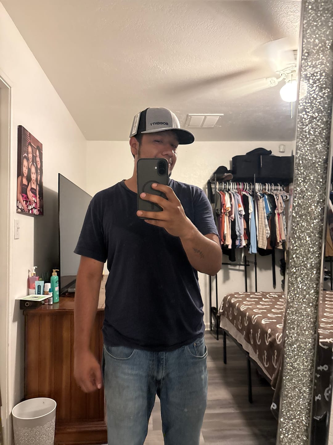 Customer photo review of 80Eighty® Melange Trucker Hat