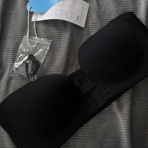 Customer photo review of Women's Strapless Front Closure Push-Up Bra