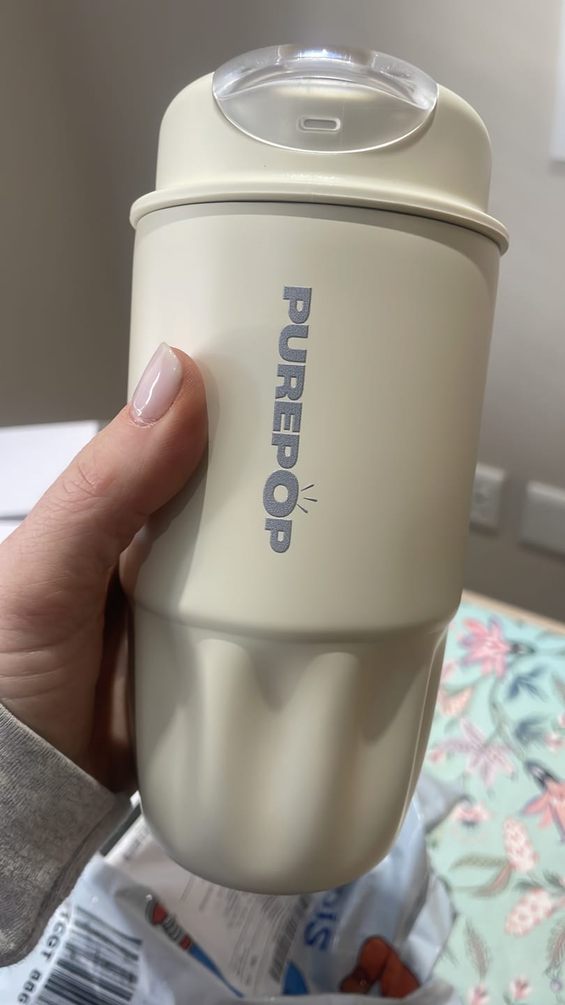 Customer photo review of Sip Series | Ivory