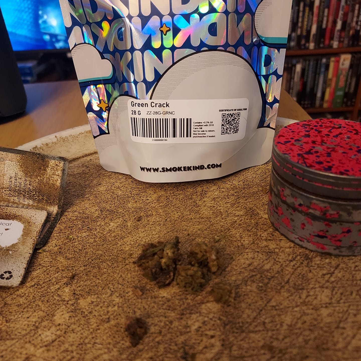 Customer photo review of Green Crack - 28 Grams - Sativa