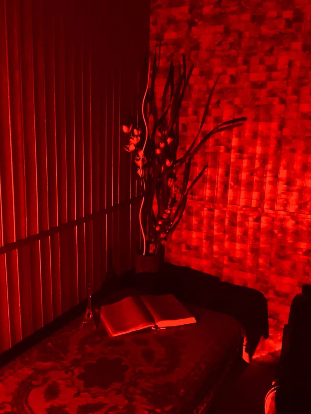Customer photo review of RGB 16 Color Sunset Lamp