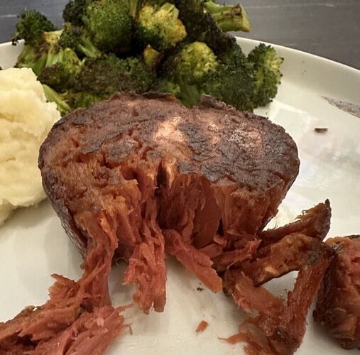 Customer photo review of Thick-Cut Filet