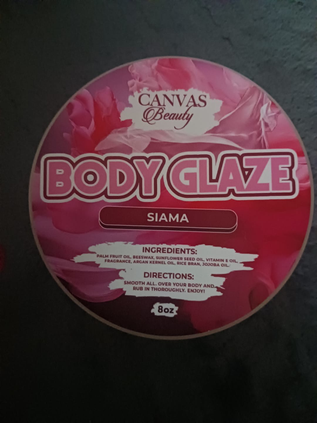 Customer photo review of BODY GLAZE: SIAMA