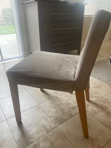 Customer photo review of Nils Chair Cover without Armrest