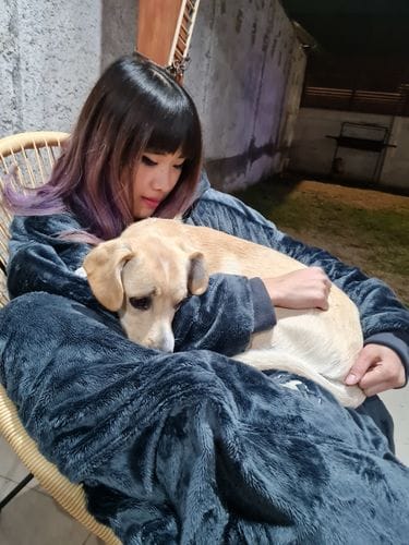 Customer photo review of Abrigo Oversize - Dolly Marengo Unisex