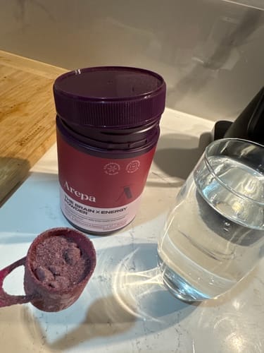 Customer photo review of The Brain x Energy Powder⁺