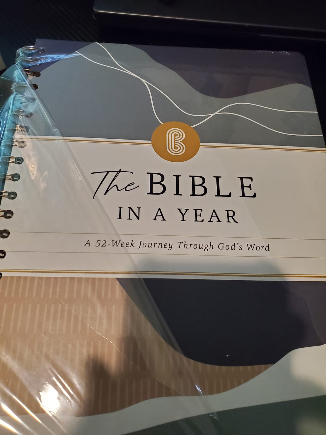 Customer photo review of The Bible In A Year: A 52-Week Journey Through God's Word