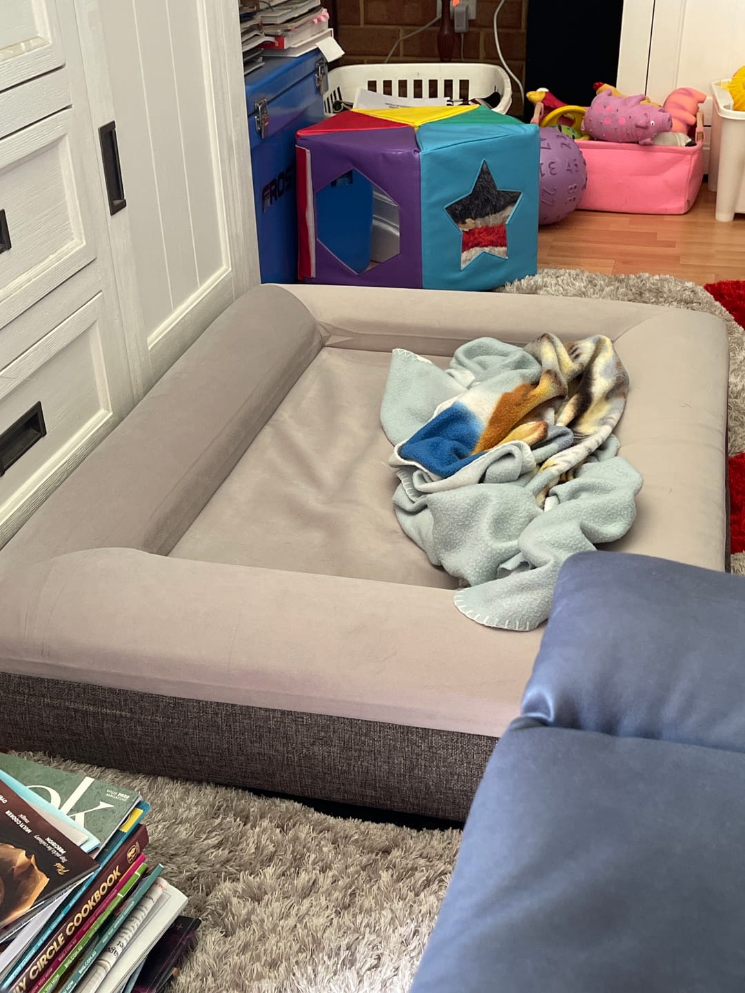 Customer photo review of Best Orthopedic Dog Bed | Fur King "Ortho"