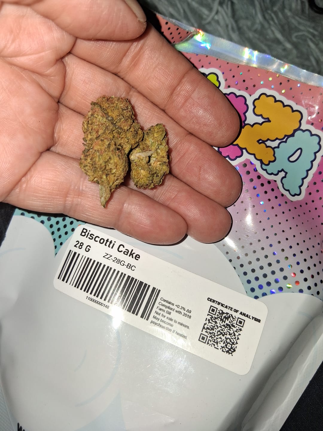 Customer photo review of Biscotti Cake - 28 Grams - Hybrid