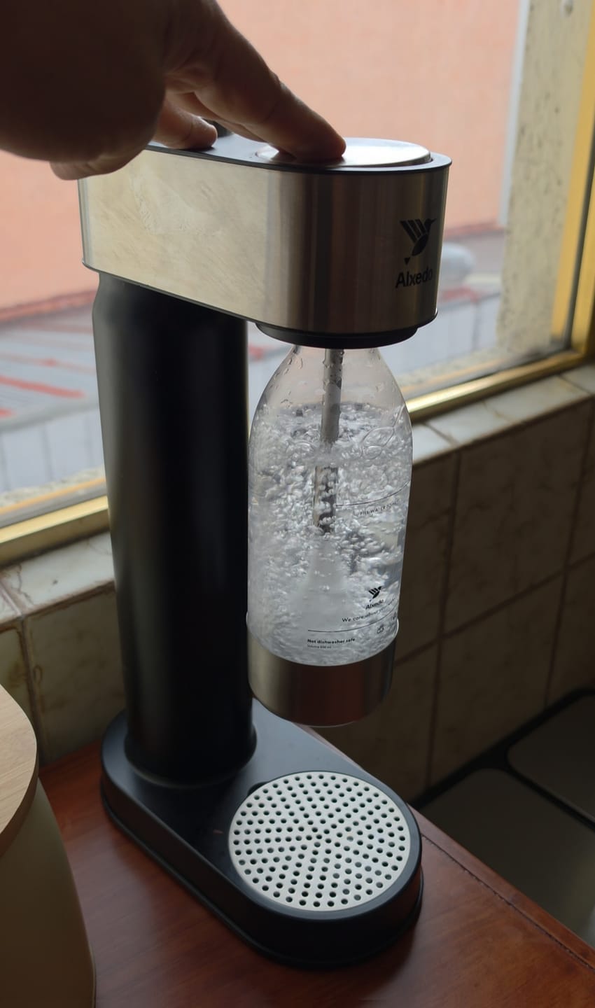 Customer photo review of Intercambio De Cilindro De CO₂