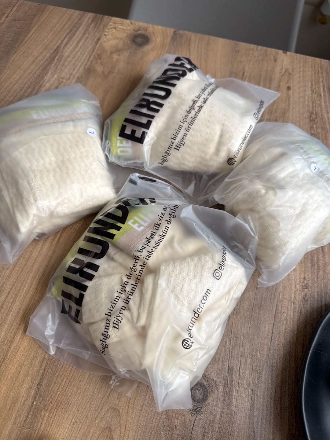 Customer photo review of Elixunder® Saf Pamuklu Erkek Boxer
